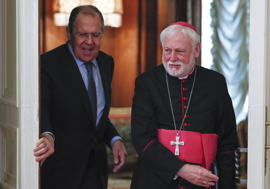 Vatican’s foreign minister contemplating visit to Kyiv