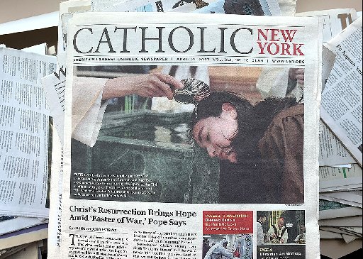 Catholic New York archdiocesan newspaper to publish last issue Nov. 17