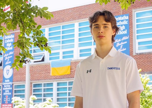 Student who fled Ukraine feels at home at Maryland Catholic high school