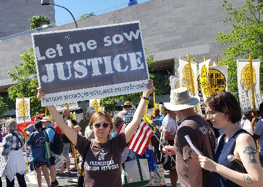 March, speakers draw attention to poverty, voting rights, health care needs