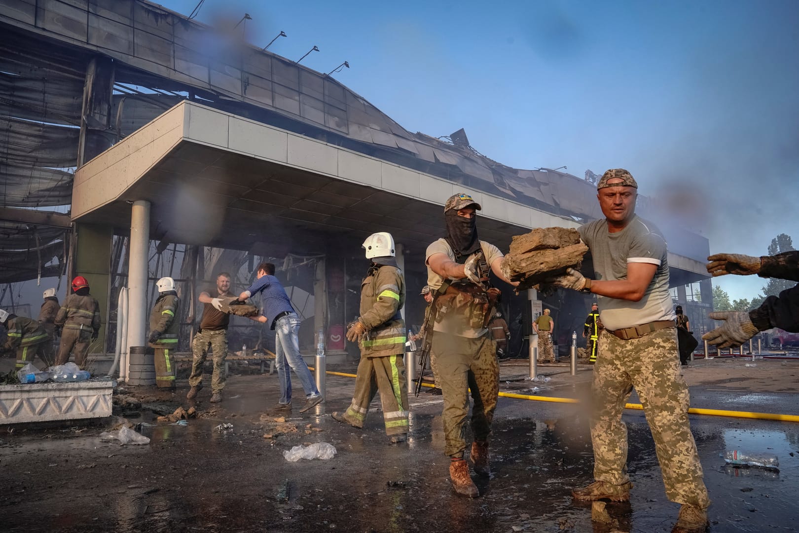 Archbishop, Ukrainian president call missile strikes on mall terrorist act