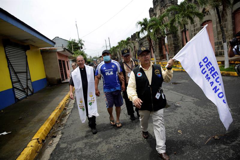 Exiled Nicaraguan priest says Ortega regime is attacking Church