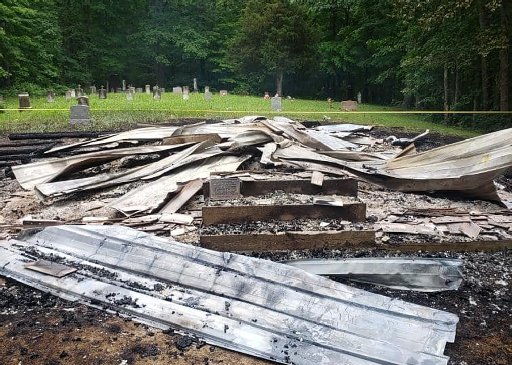Two men face felonies in fire that destroyed historic West Virginia chapel