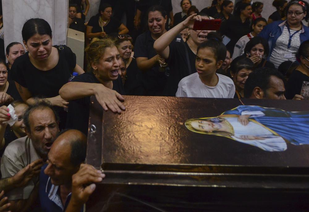 Fire at Cairo Coptic church kills 41, including 15 children