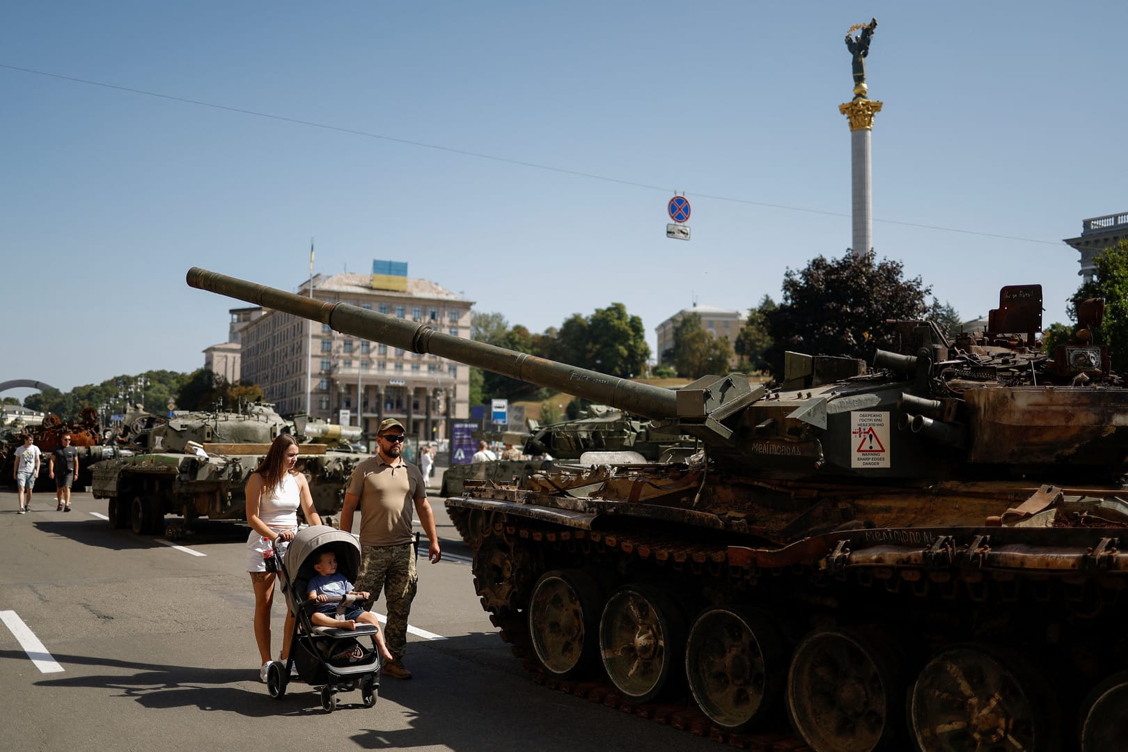 Catholics ‘upbeat’ on Ukraine’s independence day, despite fear of attacks