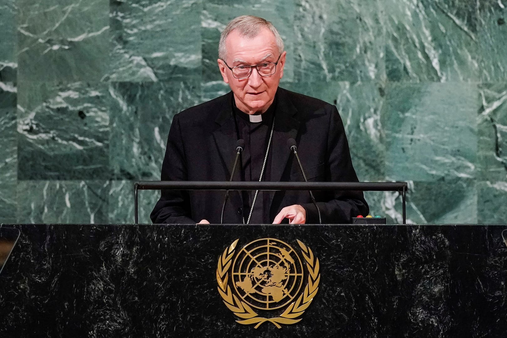 Top Vatican diplomat calls Putin’s nuclear threat ‘repugnant’