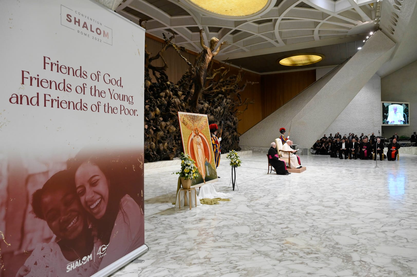 Pope encourages young Catholics to use ‘creative courage’ to evangelize