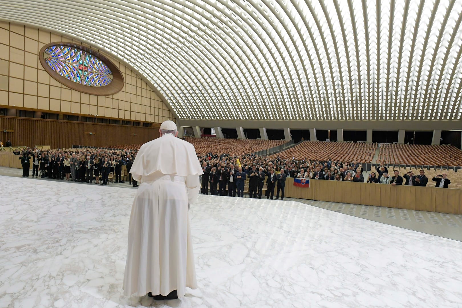 Pope wants business executives to work with young people for a new economy