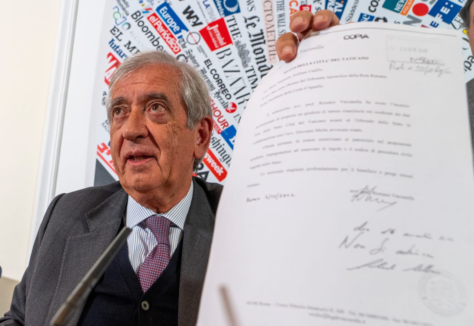 Vatican officials seek to hamstring former auditor’s $9.6 million lawsuit