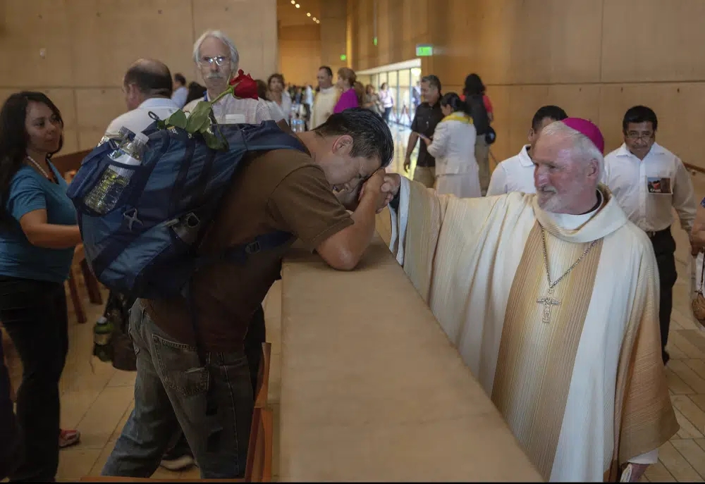 Suspect arrested in murder of L.A. auxiliary bishop