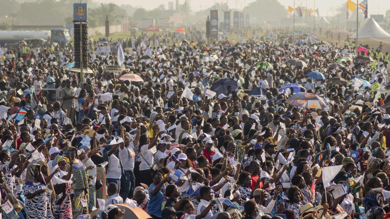 From witchcraft to corruption, Pope warns Congo youth to resist bad choices