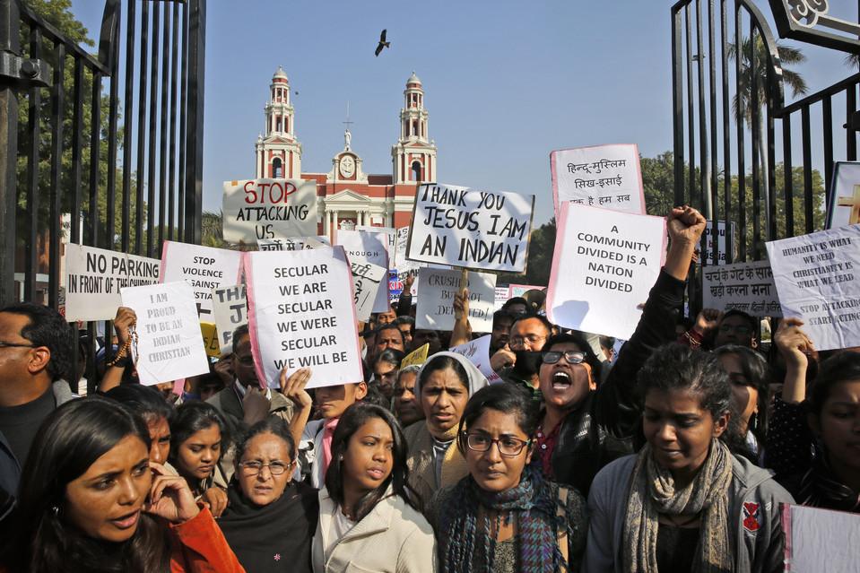 India’s Christians protest rising tide of anti-Christian persecution