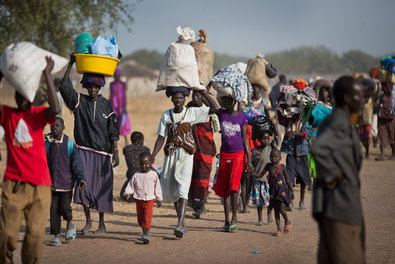Pope tells displaced persons they’re ‘seeds of a new South Sudan’
