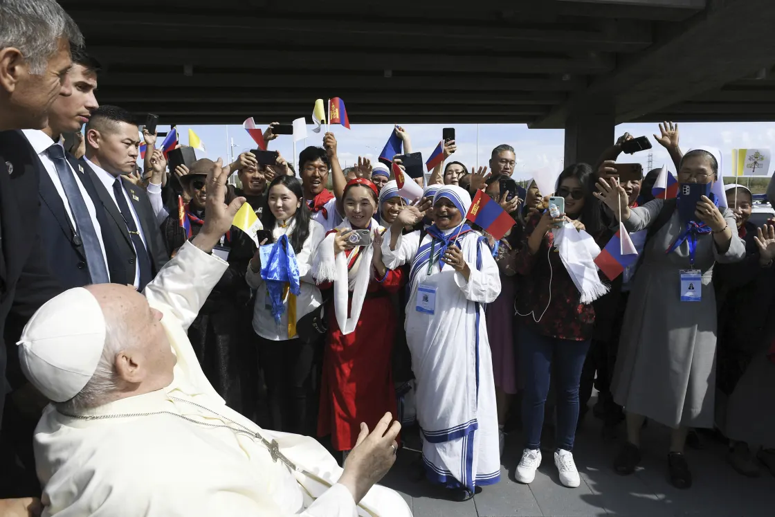 Charity is not about proselytism or profit, Pope says in Mongolia - Vimarsana News