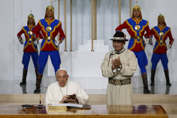 Pope's visit to Mongolia a classic example of the Vatican thinking in centuries - Vimarsana News