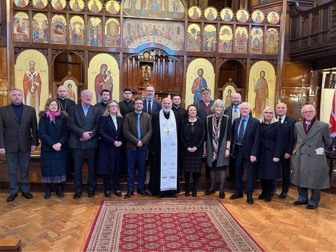 As war grinds on, British MPs visit Ukrainian Catholic cathedral to show support - Vimarsana News