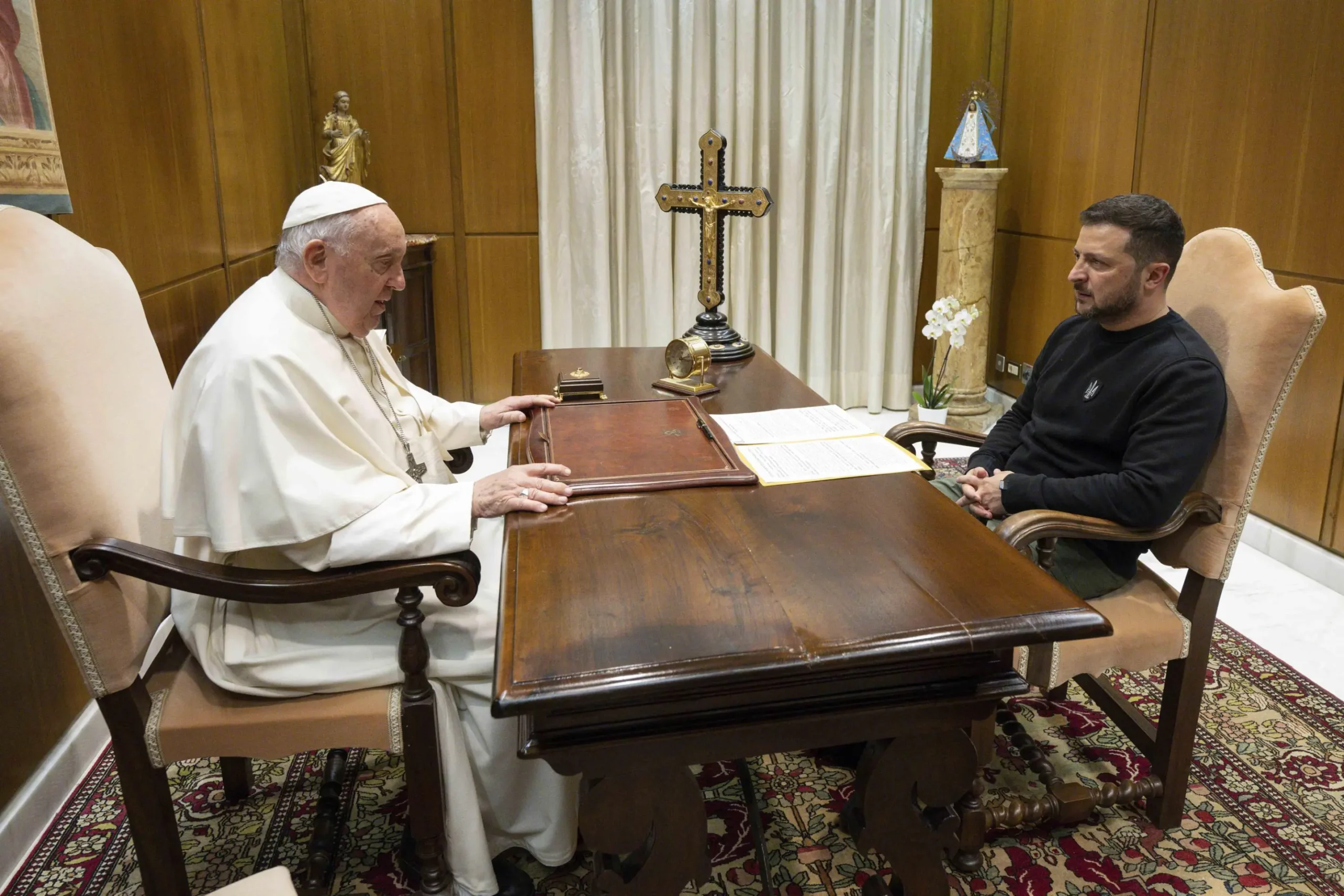 Pope, Zelensky speak as war grinds on and religious freedom concerns grow - Vimarsana News
