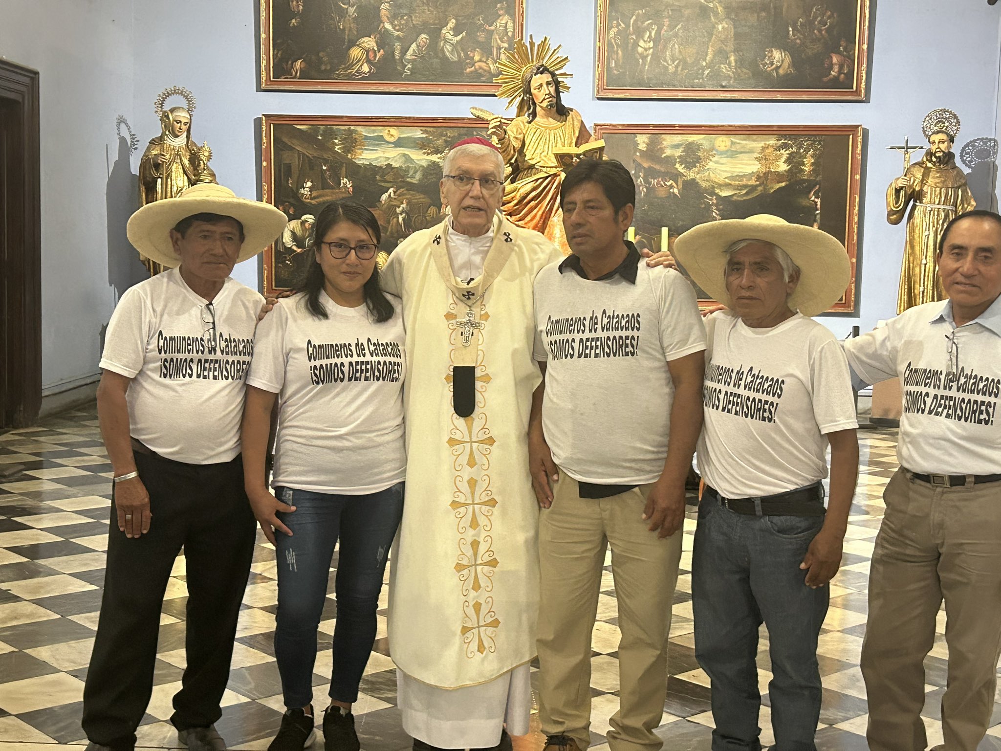 Peru farmers meet Lima archbishop amid dispute with Catholic group - Vimarsana News