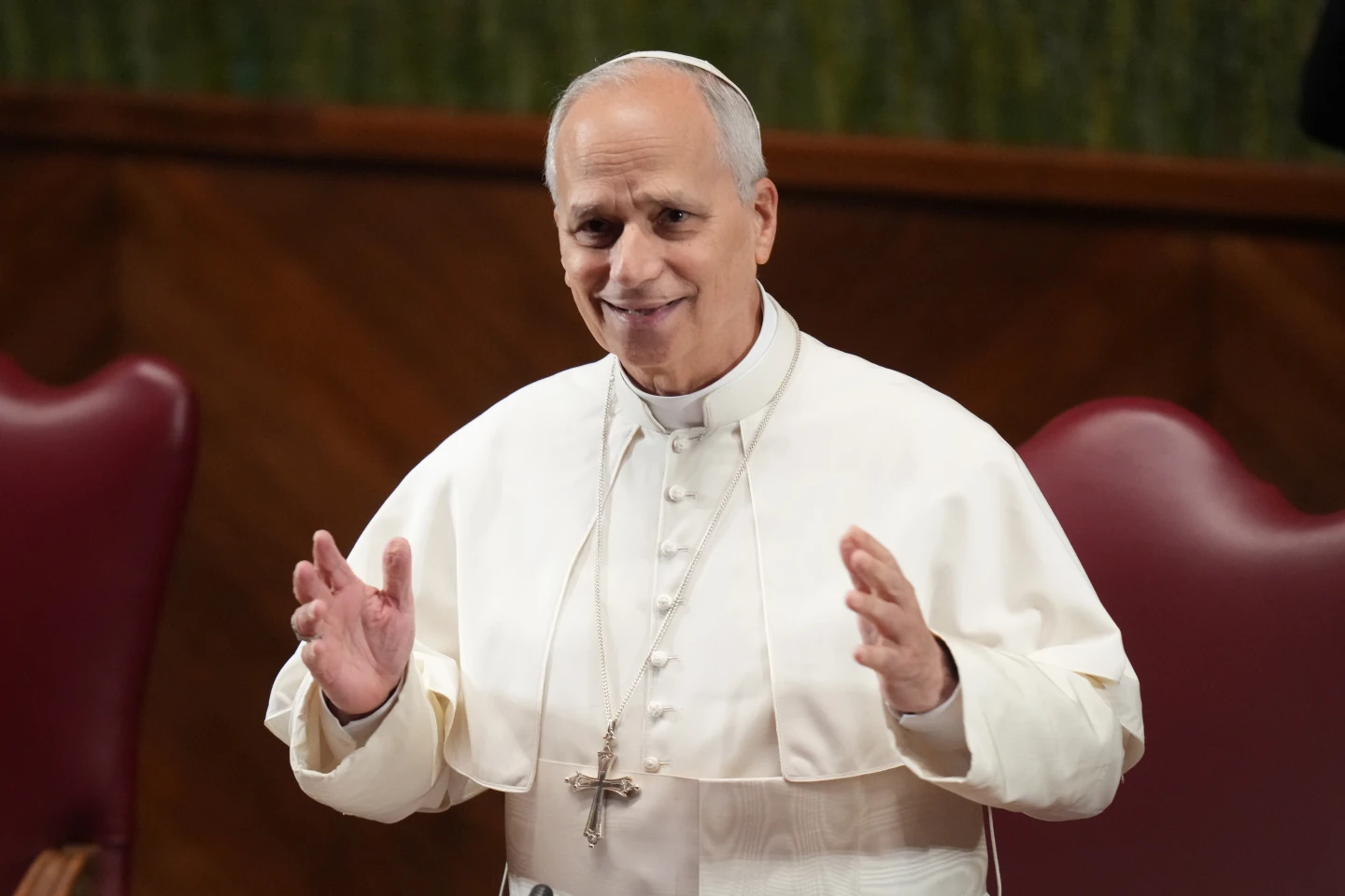 Pope Leo XIV calls for urgent climate action and says God's creation is ' crying out' | Crux