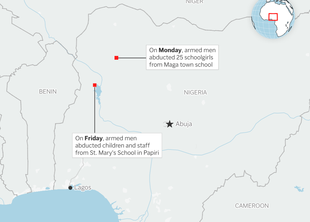 (Credit: Nigerian officials with graphic by Will Jarrett/via AP.)