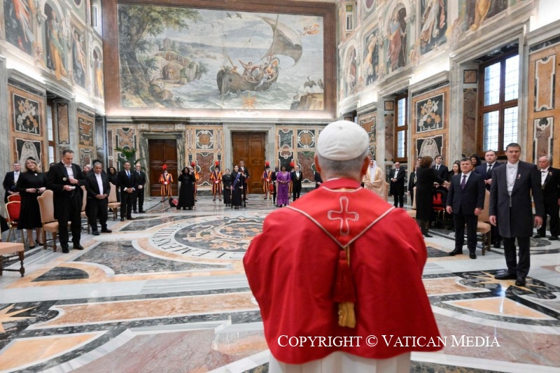 Pope Leo XIV to diplomats: ‘Holy See will not be a silent bystander’ amid challenges to peace