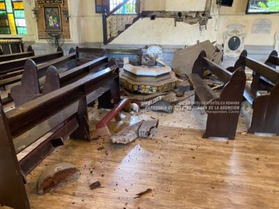 (Credit: Parroquia de Nuestra Señora de la Asuncion de Maragondon/Facebook.)