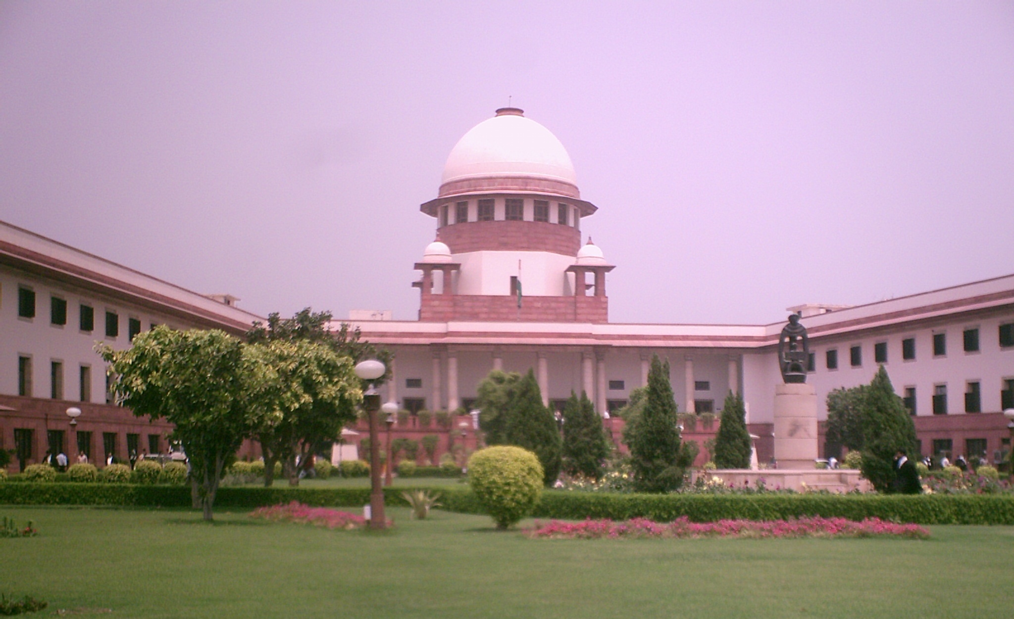 The Supreme Court of India building in New Delhi where justices will review the constitutionality of anti conversion laws affecting Christians across 12 states