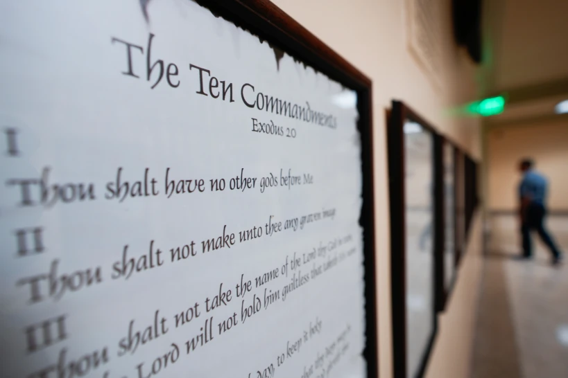 Judge strikes down Arkansas law mandating schools display the Ten Commandments