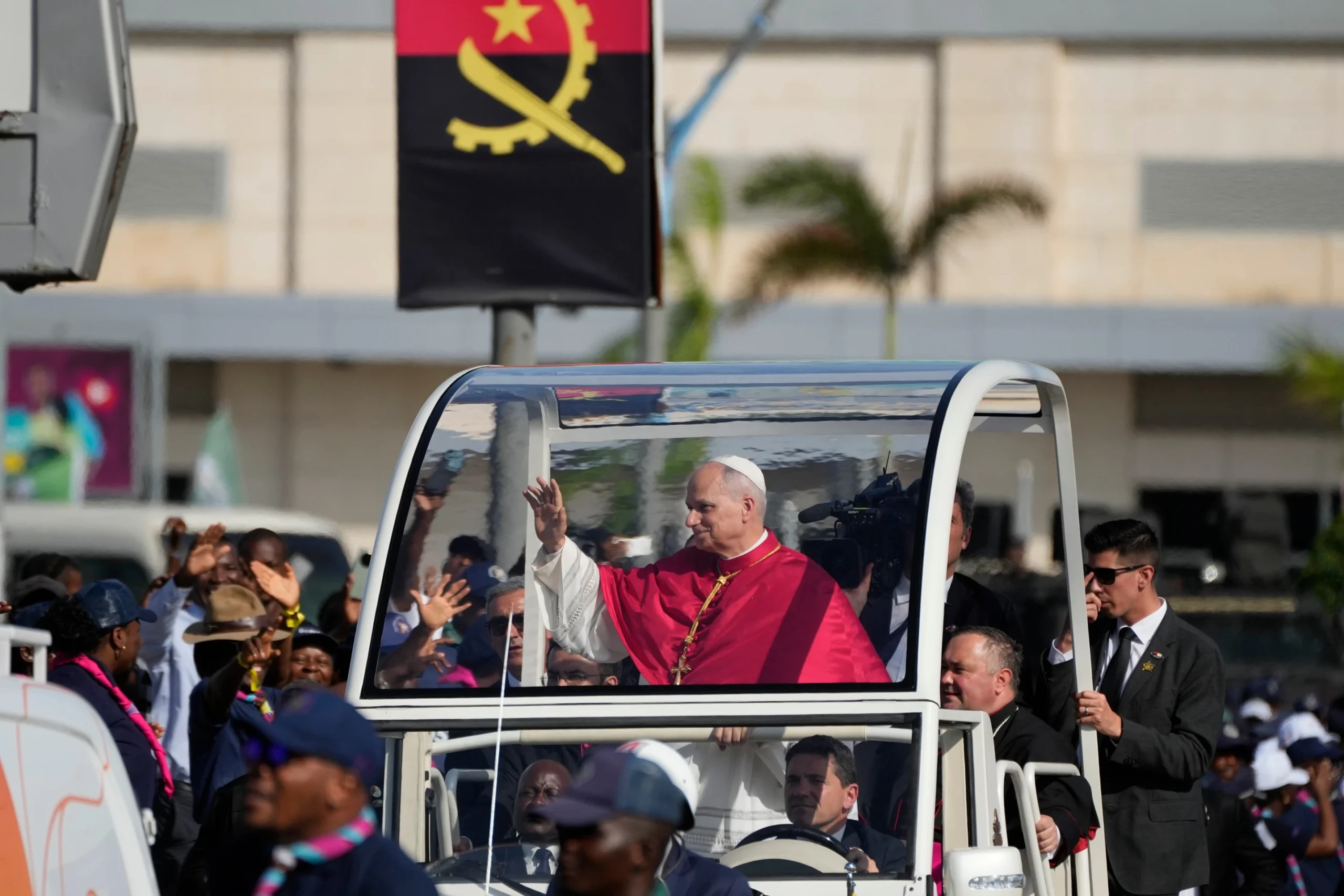 Pope Leo XIV challenges Angola’s leaders while delivering a message of encouragement for its people