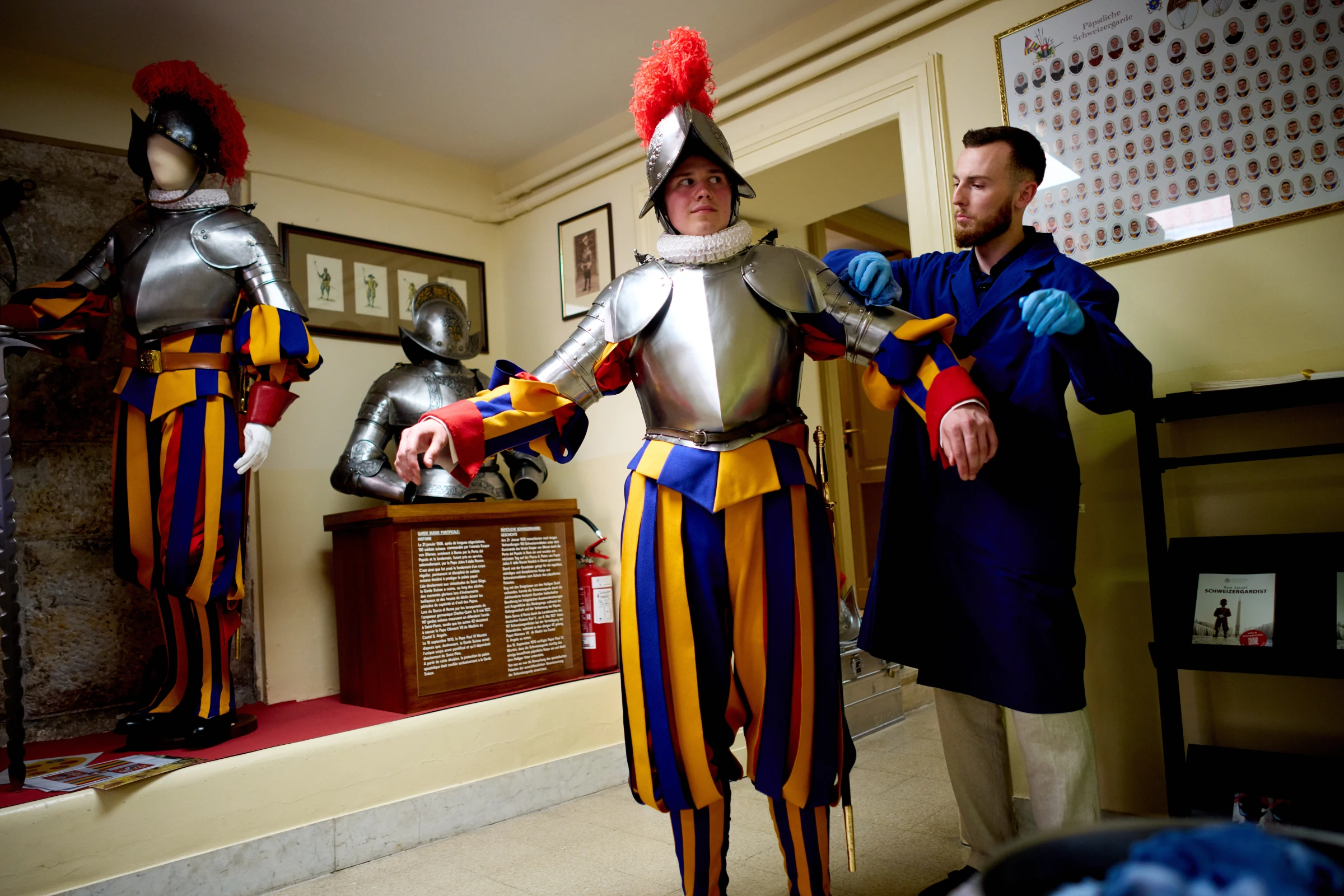 The Pontifical Swiss Guard’s newest recruits join the world’s oldest standing army, in photos