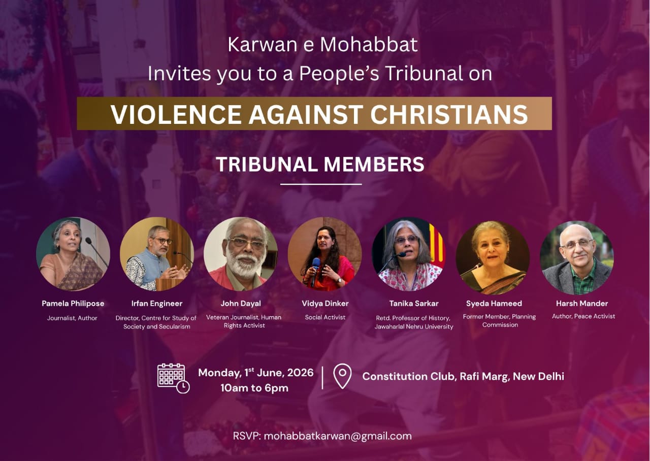 Rights group raises alarm over anti-Christian violence in India