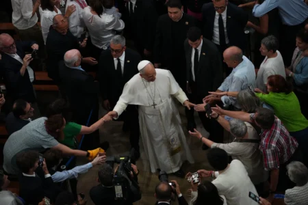 Pope visiting ‘dock of shame’ in Canary Islands where migrants slept in squalor