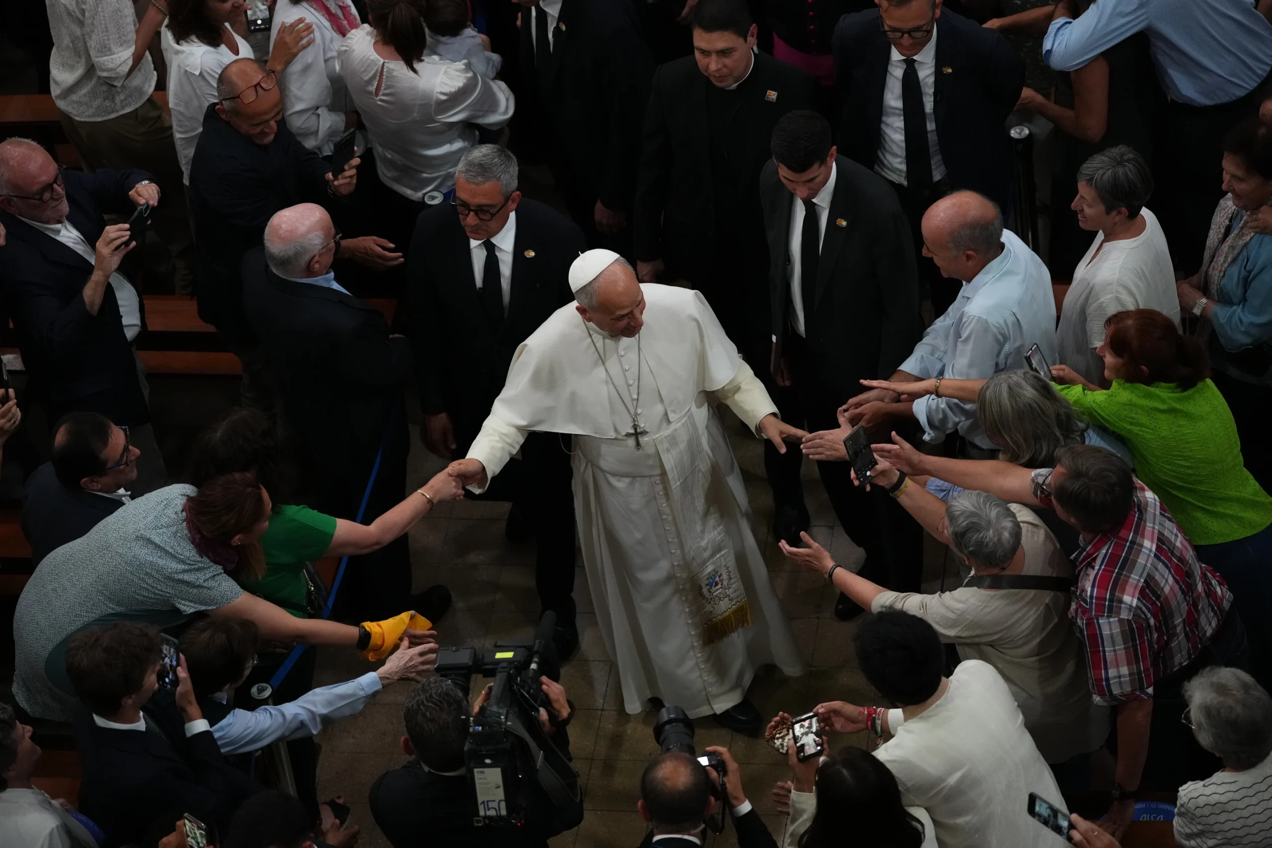 Pope visiting ‘dock of shame’ in Canary Islands where migrants slept in squalor