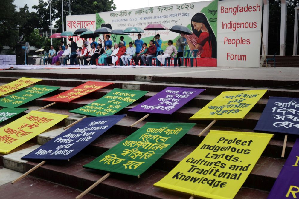 Indigenous Peoples of Bangladesh rally for rights