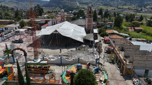 Explosion of fireworks near church in central Mexico kills at least 10, injures 64
