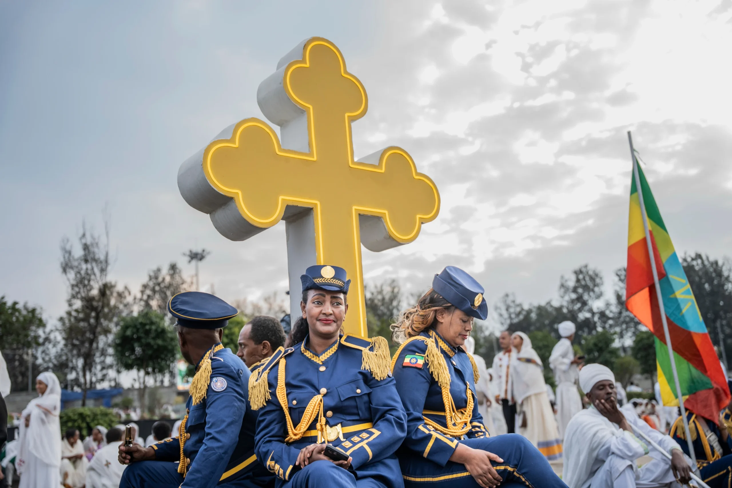 Ethiopians celebrate Meskel holiday with pomp, despite recent fighting in Tigray