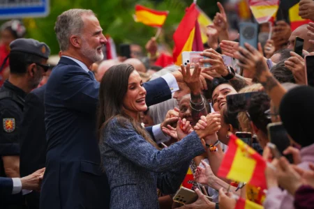 In first visit to Ceuta, Spain’s king asks for ‘good faith’ from Morocco after migration crisis